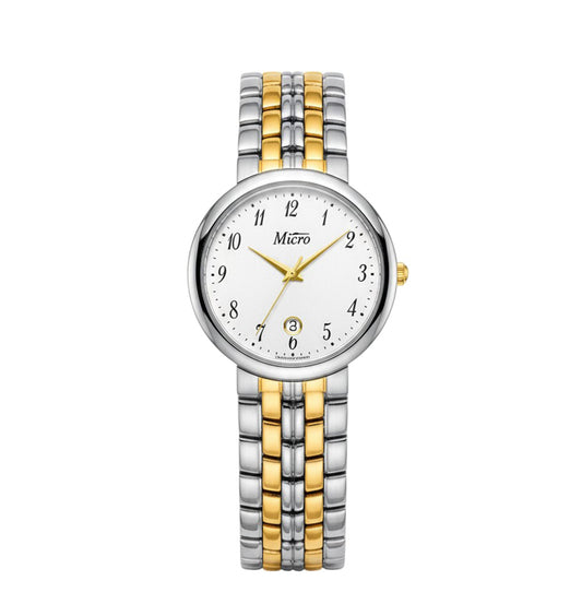 Reloj Micro Clásico Bicolor