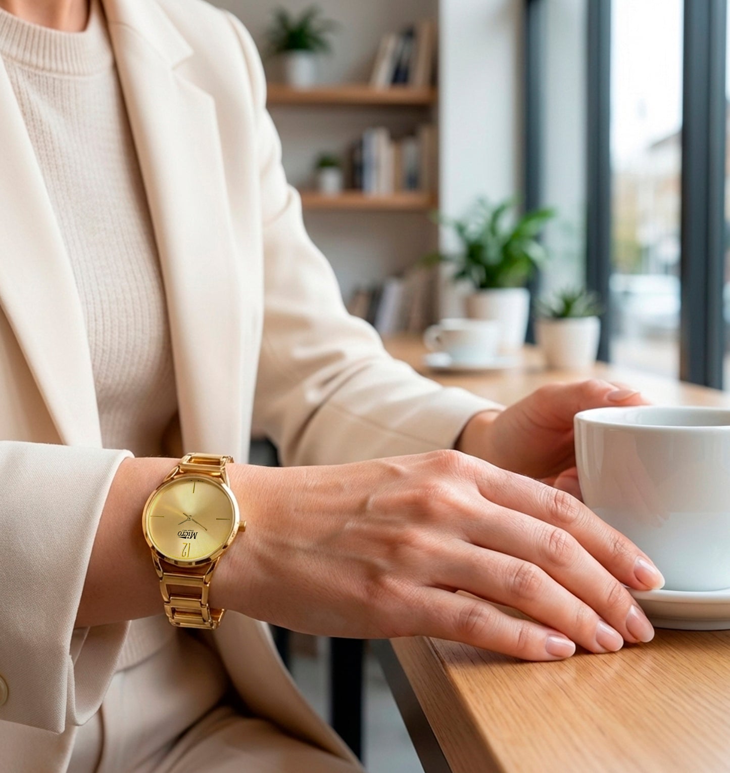 Reloj mujer Micro dorado