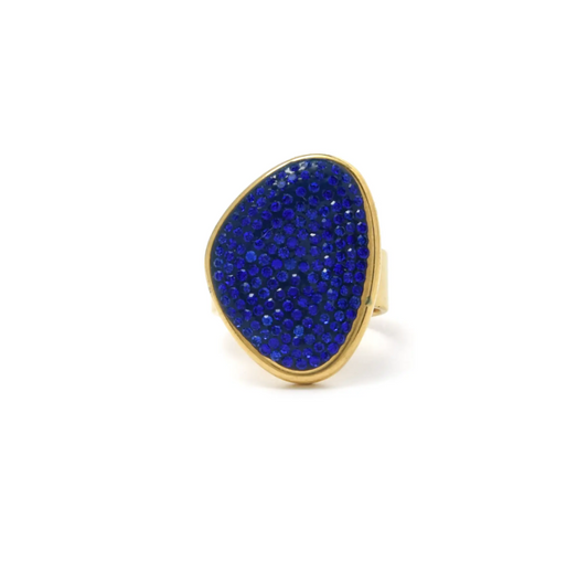 Anillo Micro ancho y circonitas