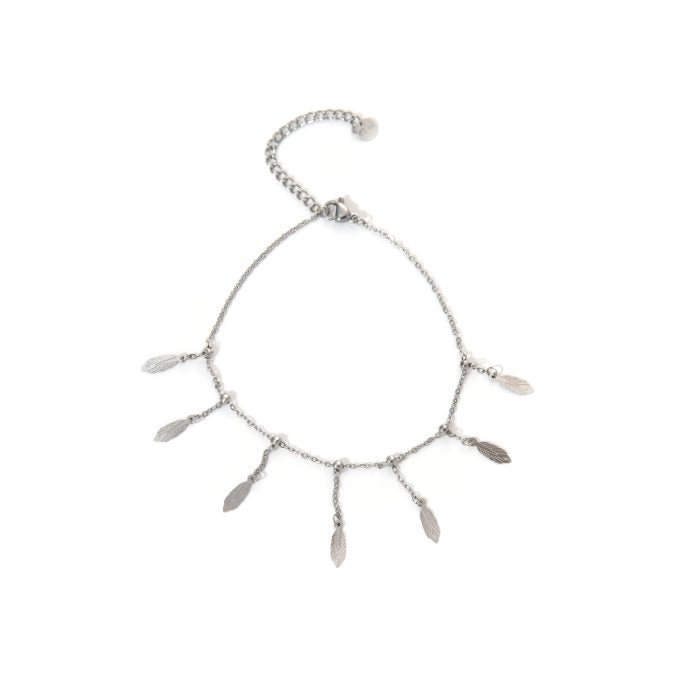 Tobillera Acero Plumas