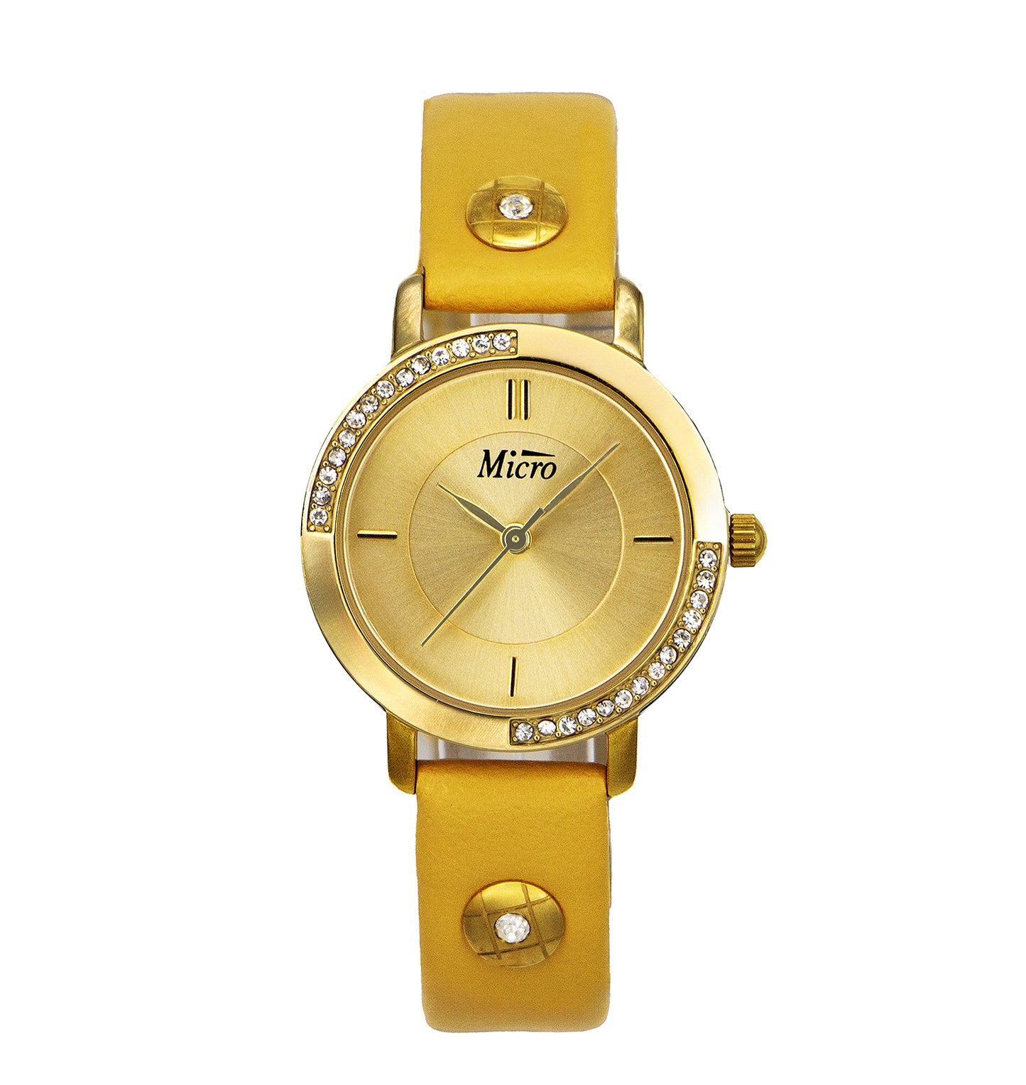 Reloj de mujer Micro con correa de cuero