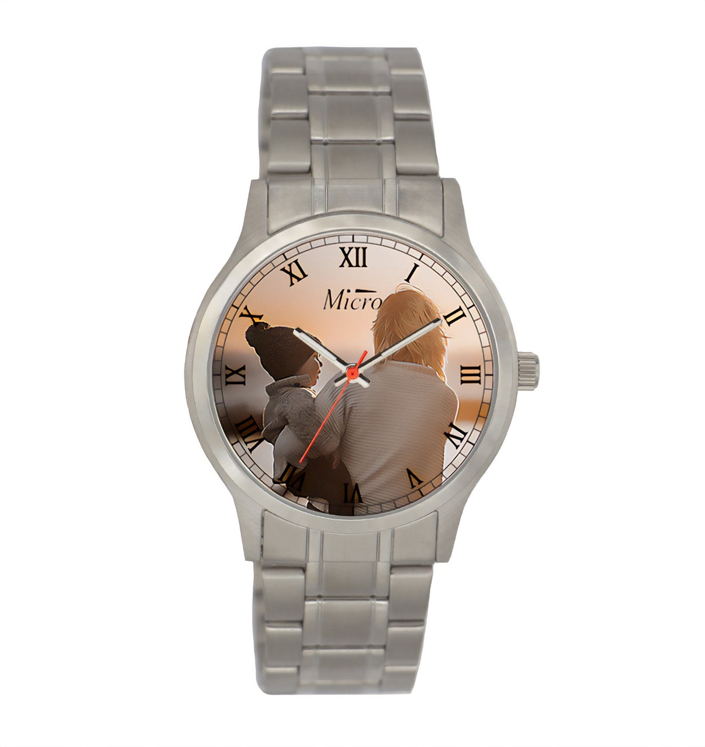 Reloj Personalizado día de la Madre con armis