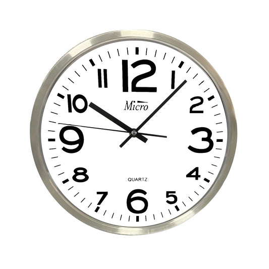 Reloj de Pared Micro Acero 30cm