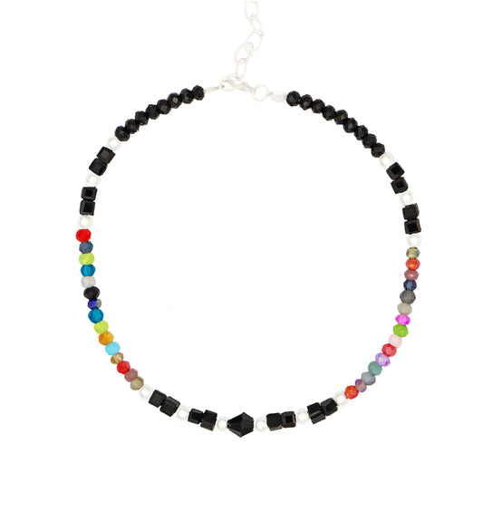 Pulsera Micro circonitas de colores