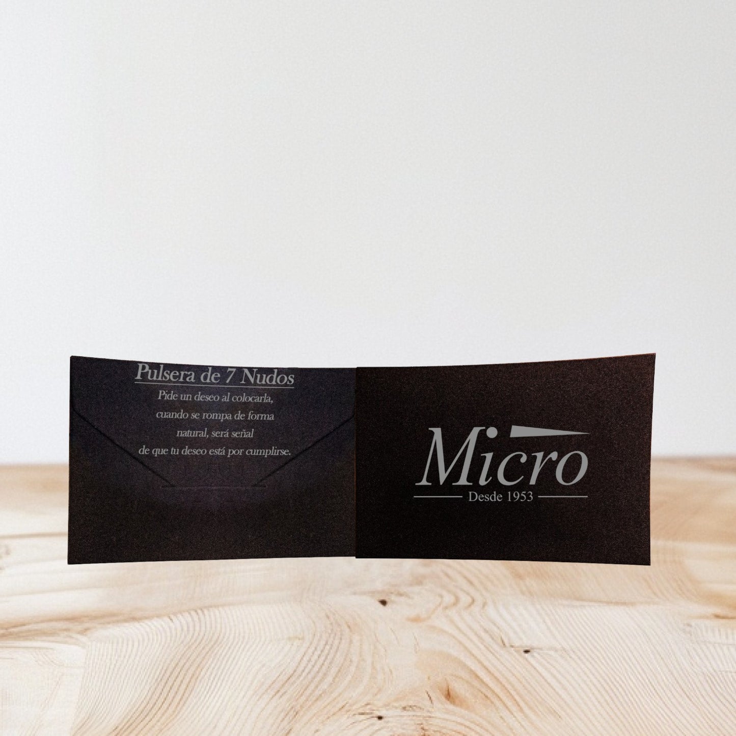 Pulsera de 7 nudos con imagen niño y niña