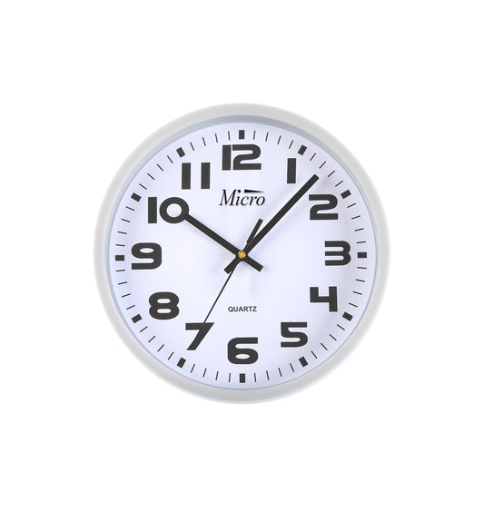 Reloj de Pared Micro Blanco 25cm