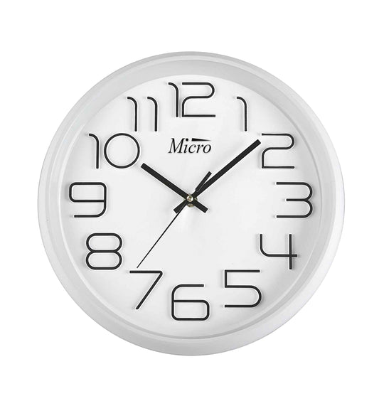 Reloj de Pared Micro Blanco 30,5cm