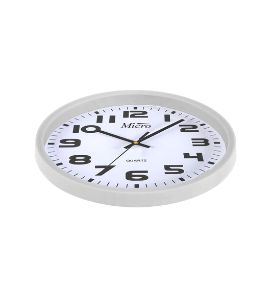 Reloj de Pared Micro Plata 30,5cm