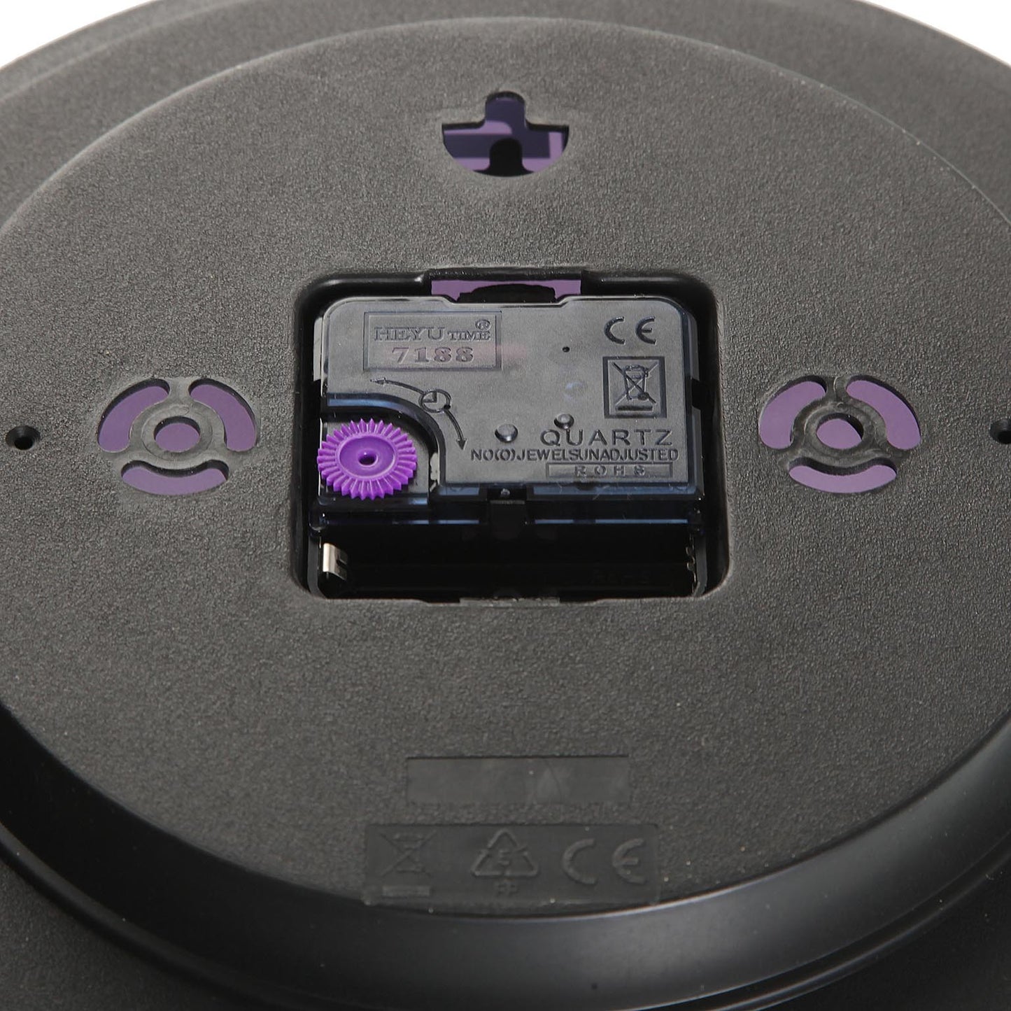 Reloj de Pared Micro Negro 25cm