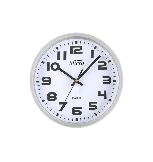 Reloj de Pared Micro Plata 30,5cm