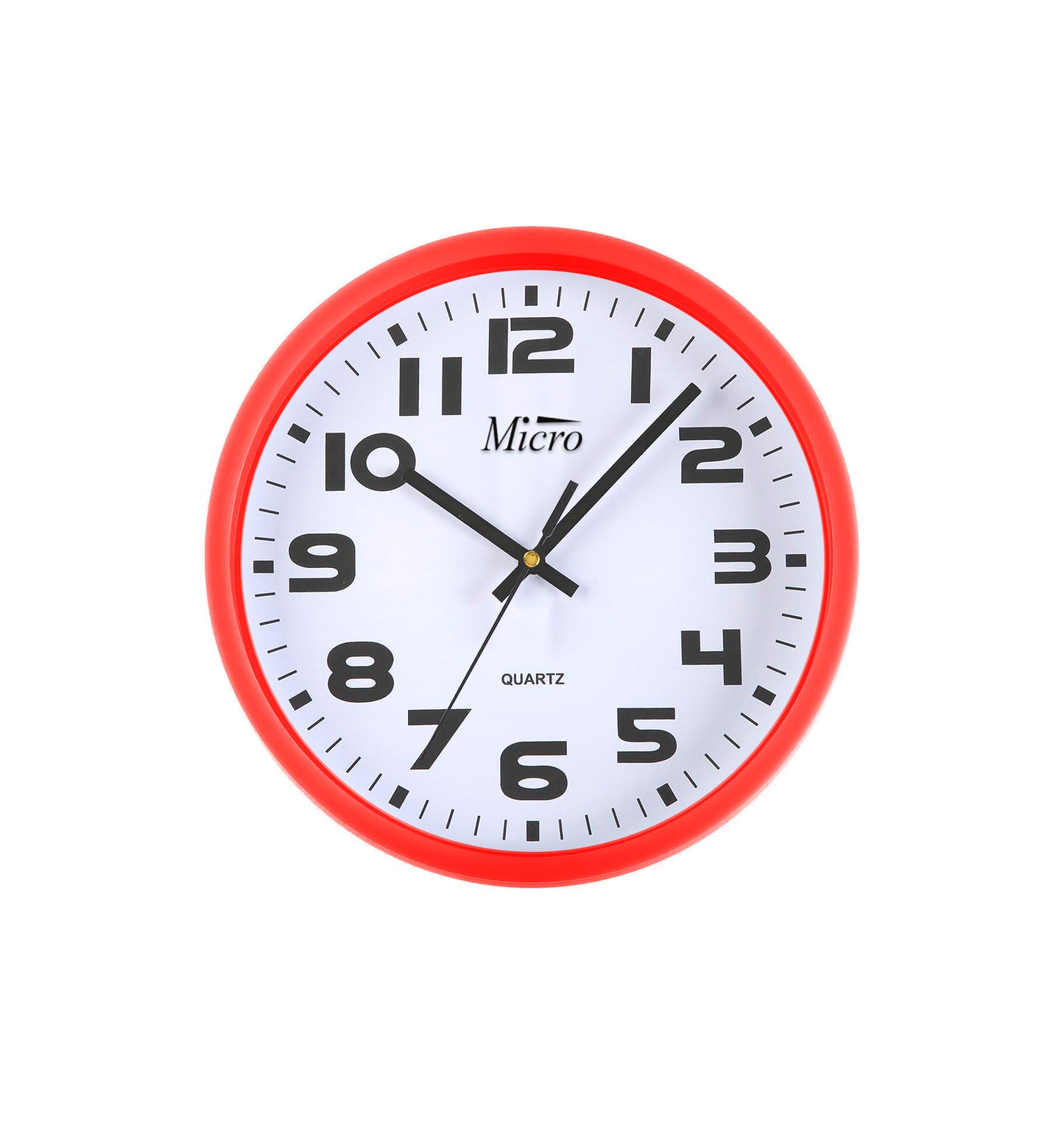 Reloj de Pared Micro Rojo 25cm