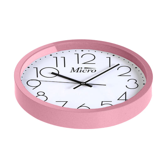 Reloj de Pared Eco Micro Rosa 30cm