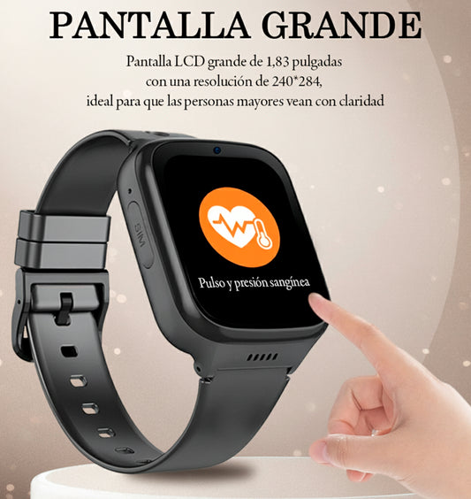 Microwatch MCW30PRO – Reloj GPS Inteligente con Llamadas y Localización Precisa