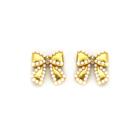 Pendientes Micro Acero chapado Coquette