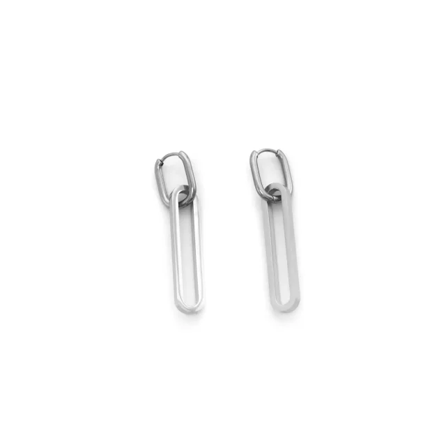 Pendientes Micro Acero doble aro