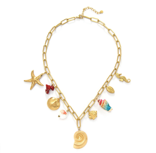 Colgante Micro Acero Charms