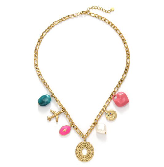 Colgante Micro Acero Charms
