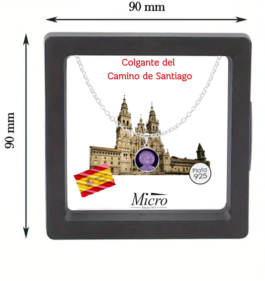 Colgante Apostol y cadena de plata