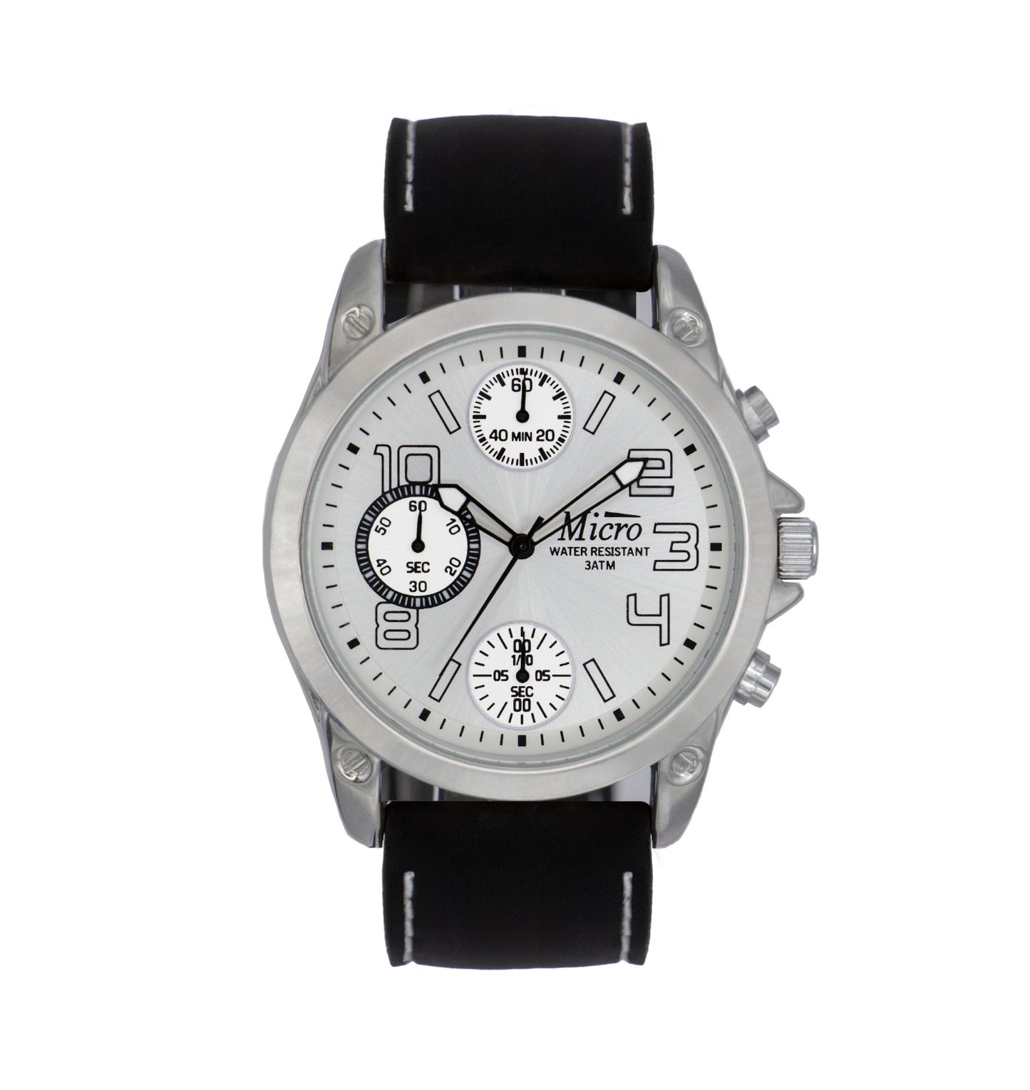 Reloj Micro Sport Silver – Esfera Blanca
