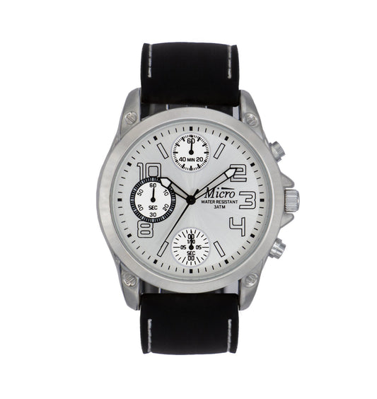 Reloj Micro Sport Silver – Esfera Blanca