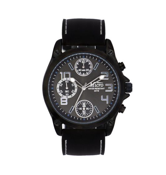 Reloj Micro Sport Black – Esfera Negra, Acabado Total Black