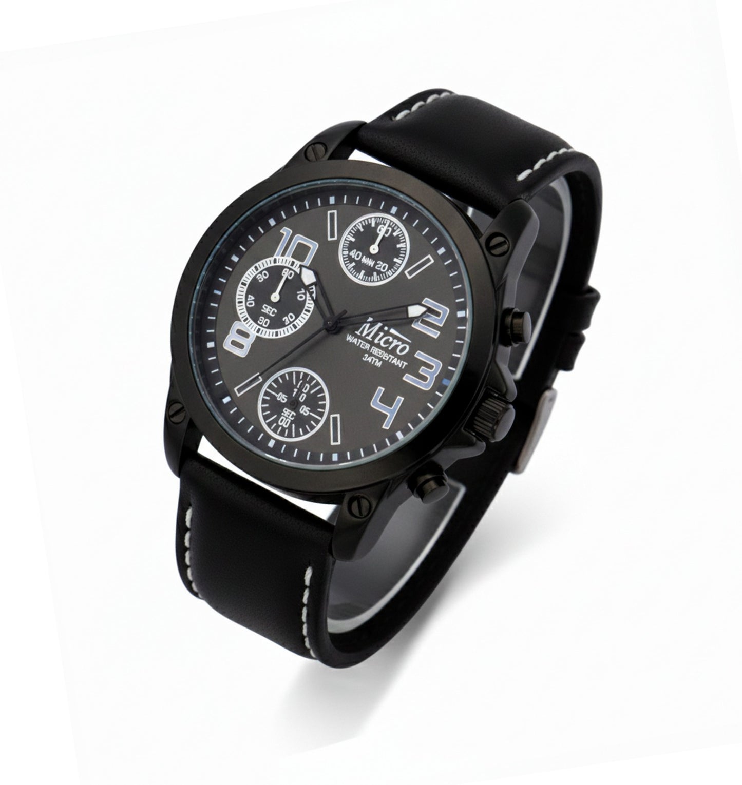 Reloj Micro Sport Black – Esfera Negra, Acabado Total Black