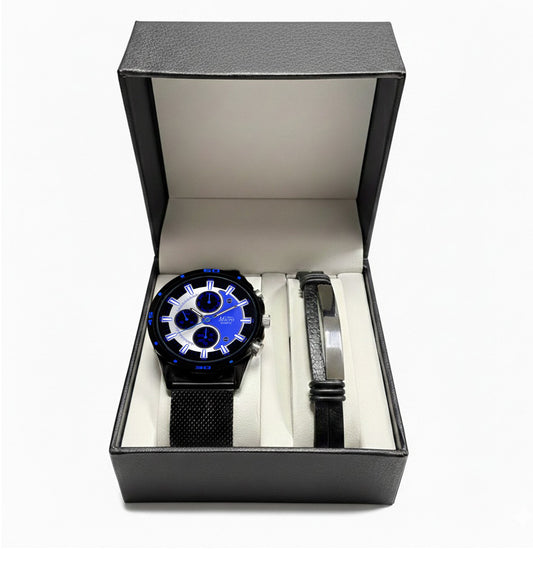 Pack Día del Padre Micro Chrono Black Blue – Carácter y Precisión en Edición Especial