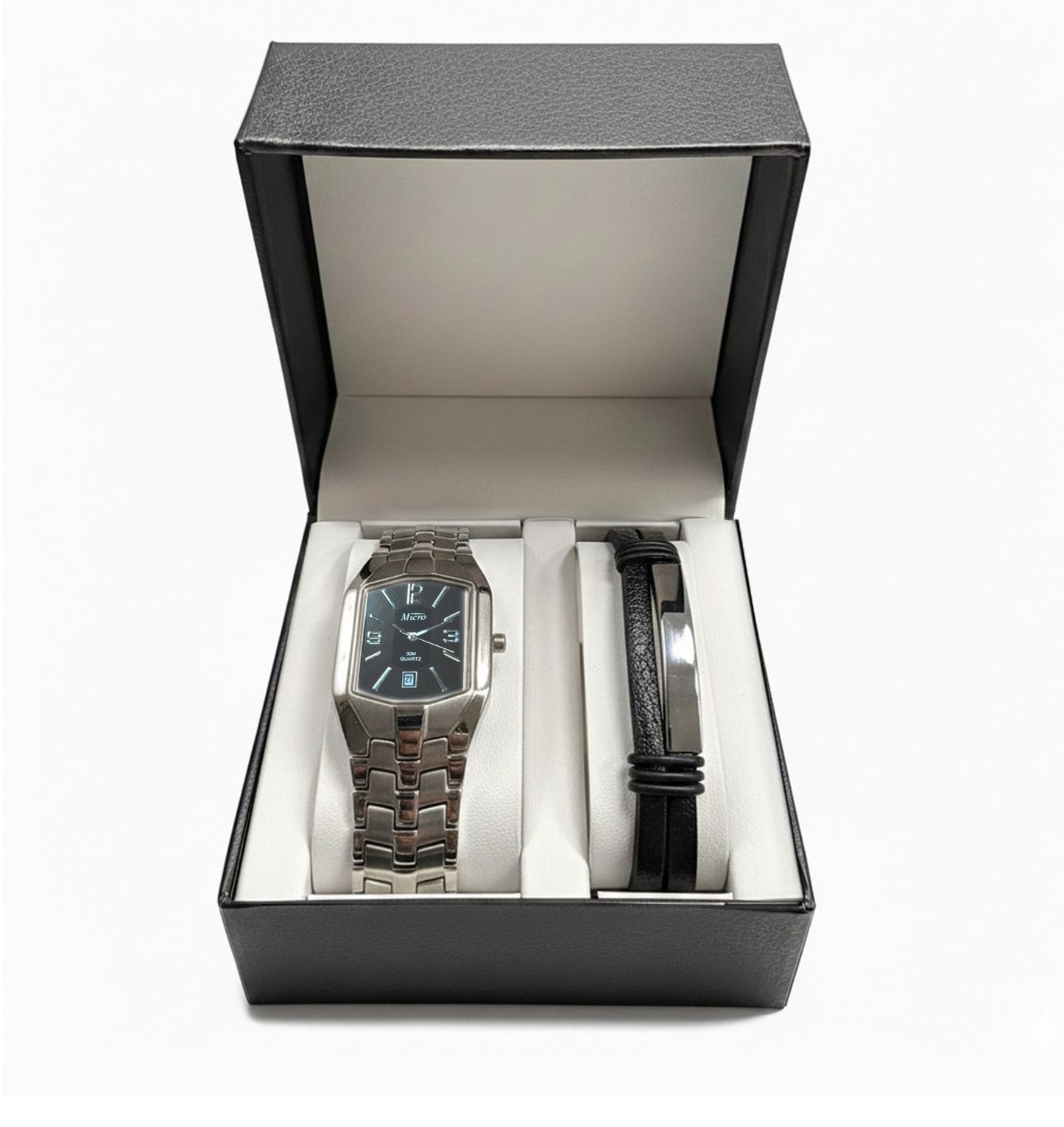 Pack Día del Padre Micro Elegance Square Black – Estilo y Distinción