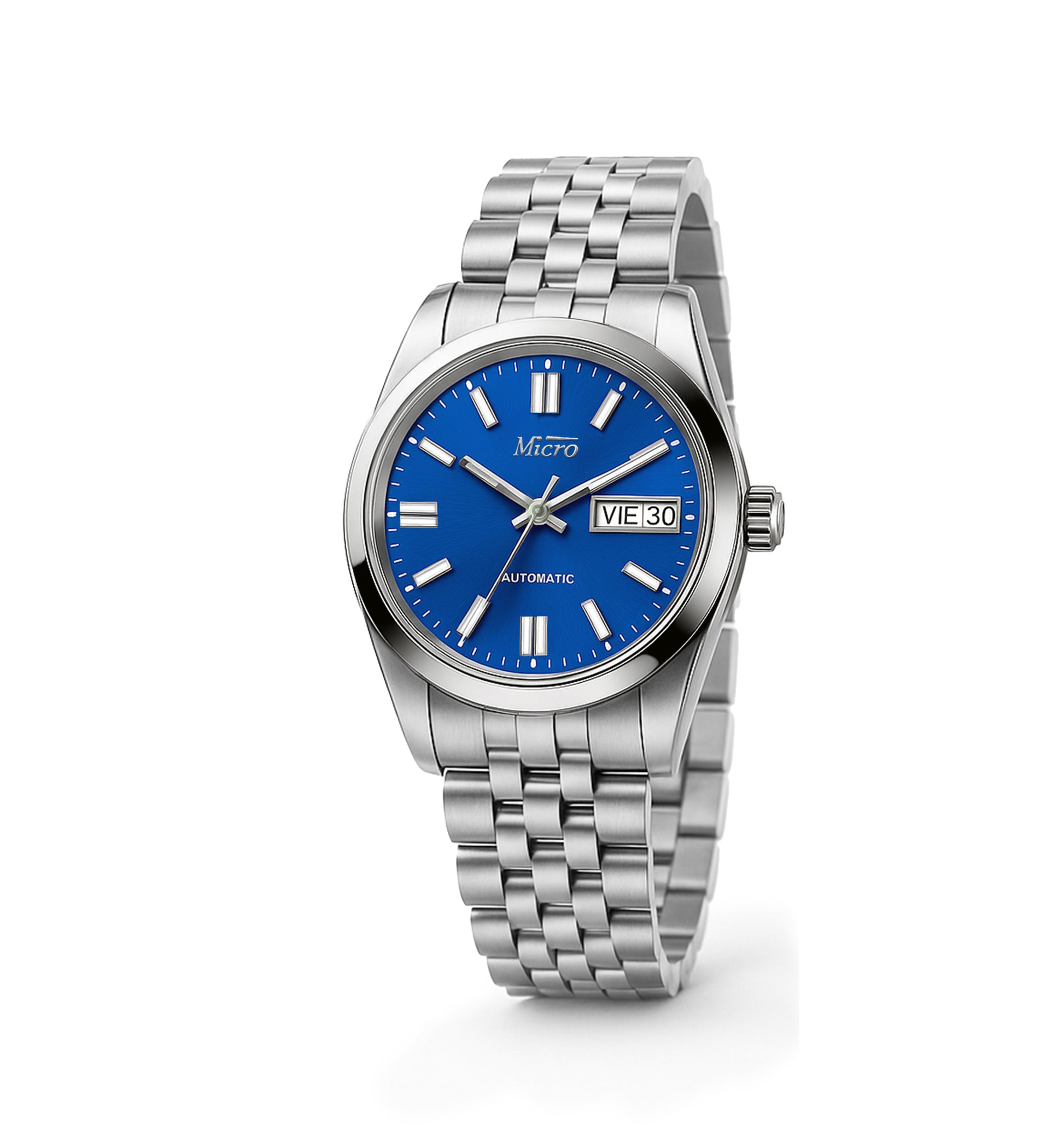 Reloj automático Micro MA-AT-01 para mujer, caja de 36 mm y cristal de zafiro