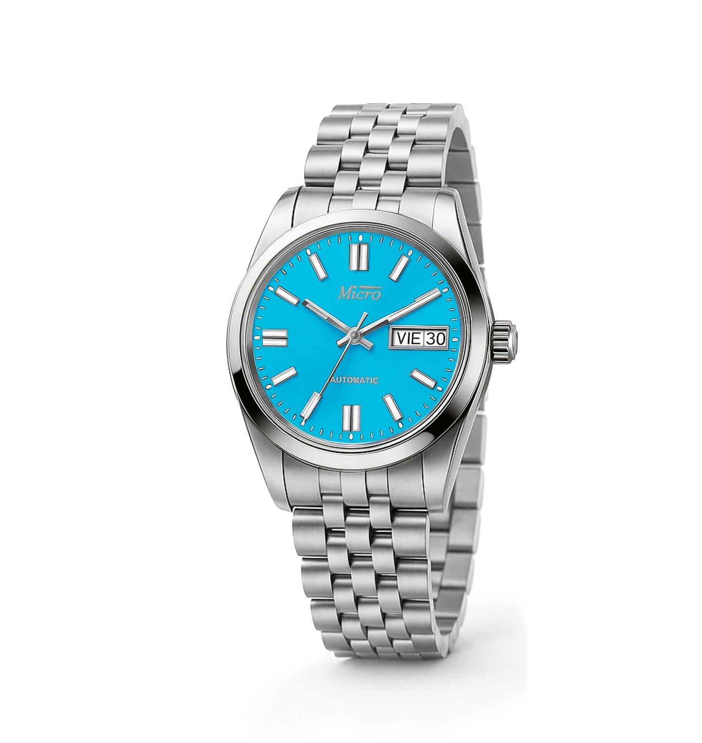 Reloj automático Micro MA-AT-02 para mujer, caja de 36 mm y cristal de zafiro