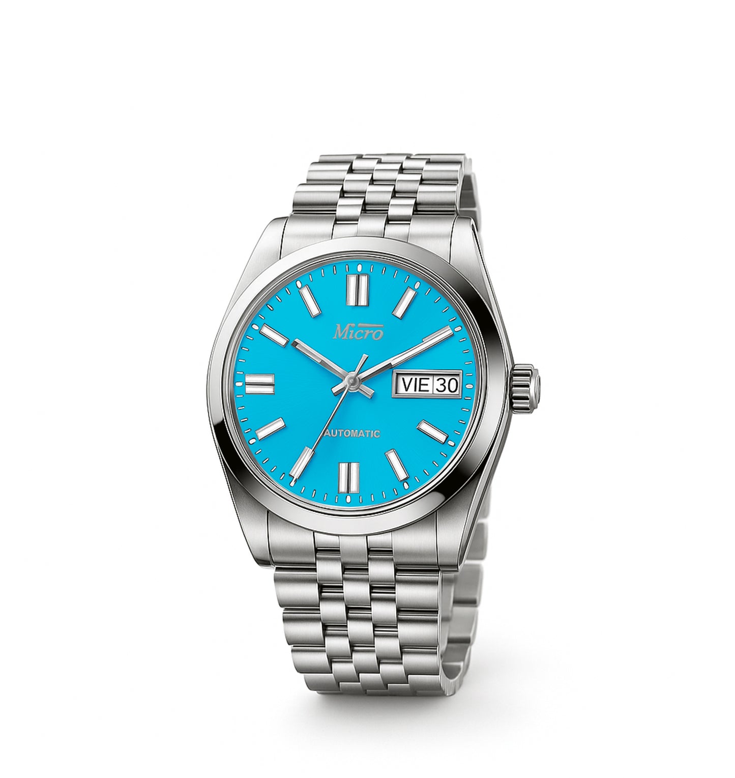 Reloj automático Micro MA-AT-02 para hombre, caja de 40 mm y cristal de zafiro