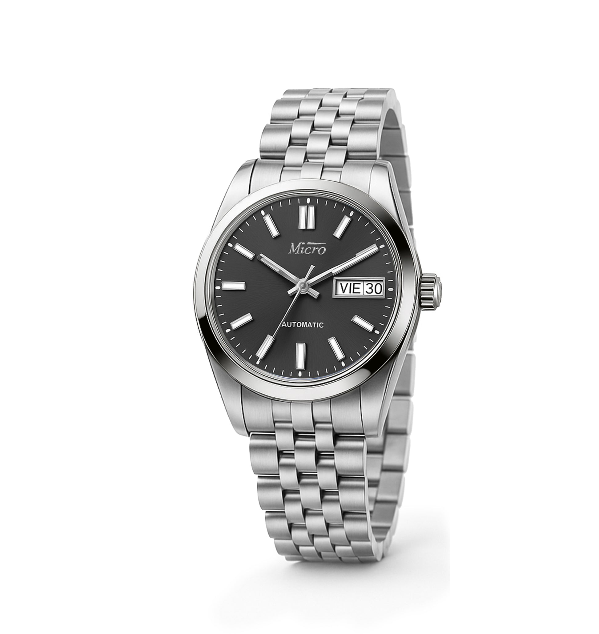 Reloj automático Micro MA-AT-03 para mujer, caja de 36 mm y cristal de zafiro