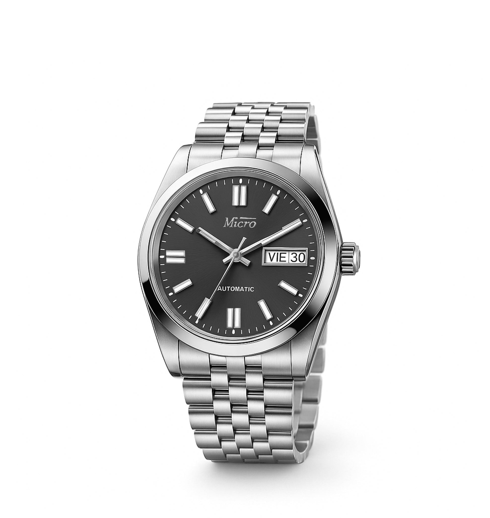 Reloj automático Micro MA-AT-03 para hombre, caja de 40 mm y cristal de zafiro