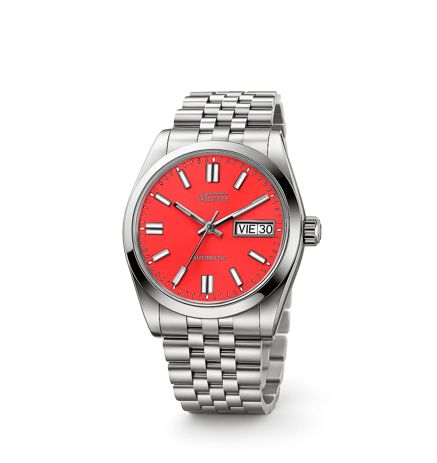 Reloj automático Micro MA-AT-06 para hombre, caja de 40 mm y cristal de zafiro