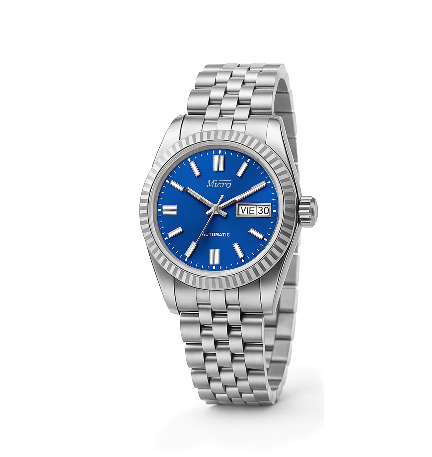 Reloj automático Micro MA-AT-11 para mujer, caja de 36 mm y cristal de zafiro