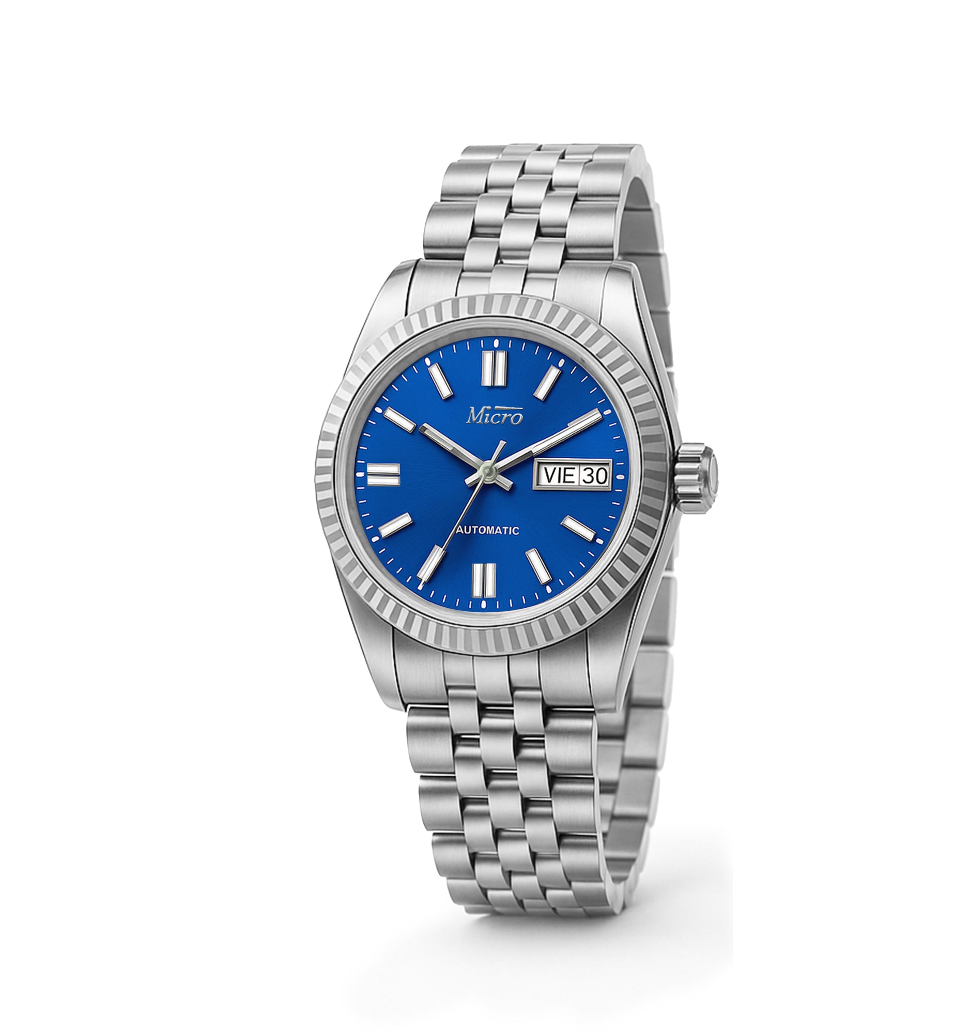 Reloj automático Micro MA-AT-11 para mujer, caja de 36 mm y cristal de zafiro