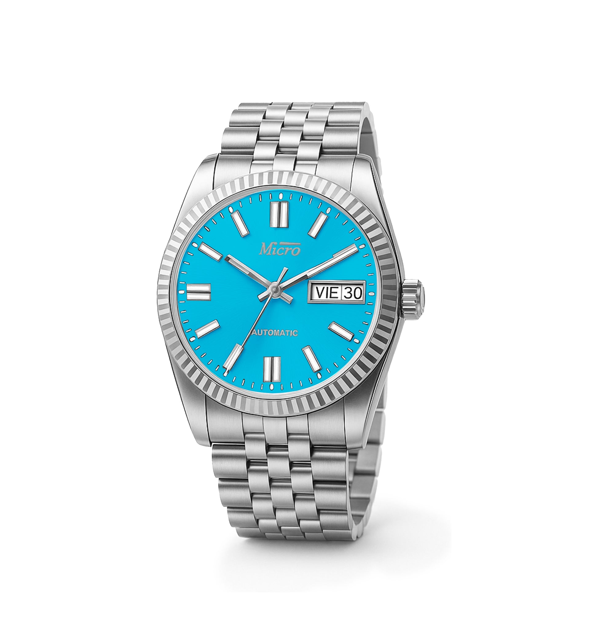 Reloj automático Micro MA-AT-12 para hombre, caja de 40 mm y cristal de zafiro