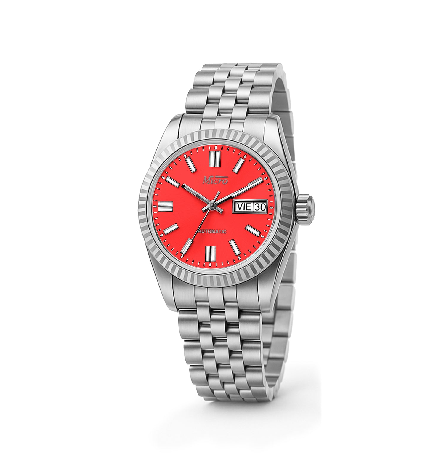 Reloj automático Micro MA-AT-16 para hombre, caja de 40 mm y cristal de zafiro